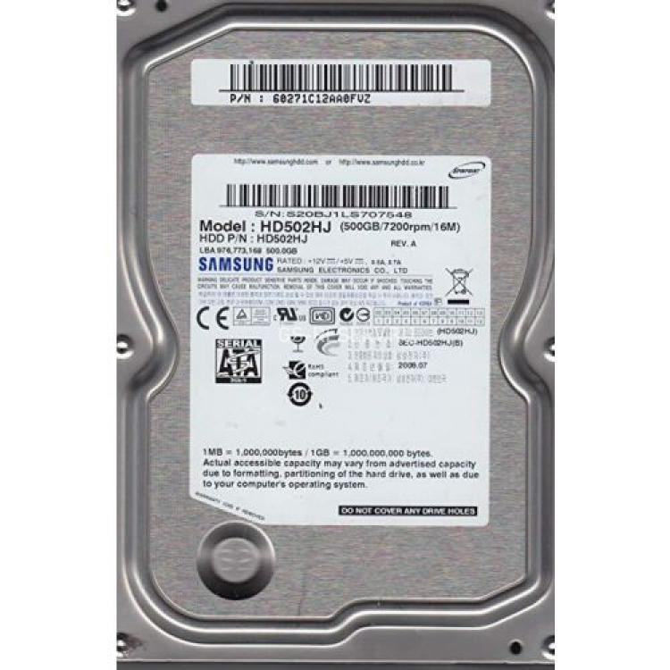 Жесткий Диск Samsung Spinpoint F3 500Gb (U300/7200/16Mb) NCQ SATAII(HD502HJ)