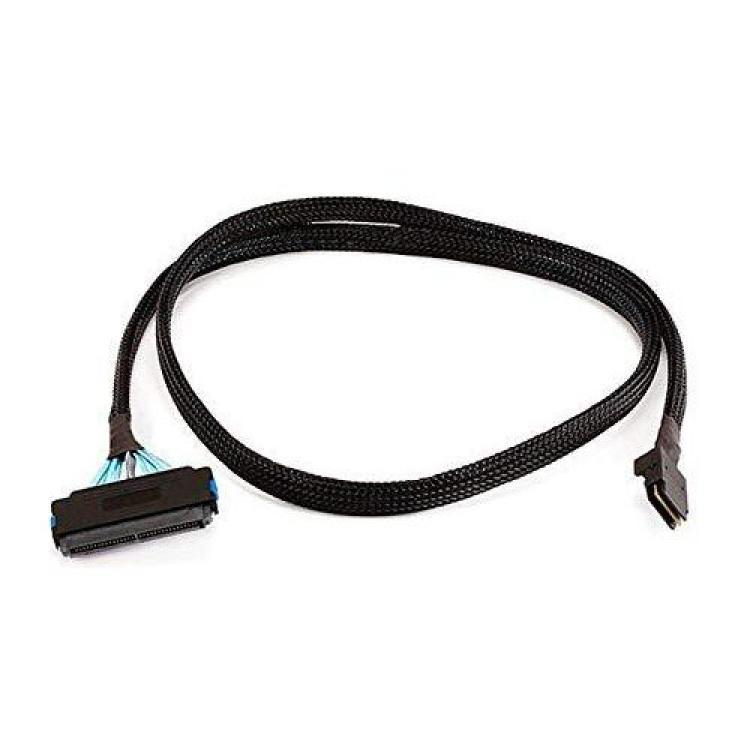 Шлейф SAS 1xSFF-8087 (mSASx4) To 1xSFF-8484 (32Pin) 100cm/1m(A5B-34B5-09)