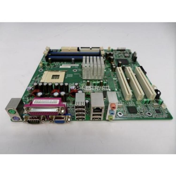 Материнская Плата HP i865GV Socket 478 HT 4DualDDR400 U100 3PCI SVGA ADI-6ch LAN mATX For dx2000(350286-005)