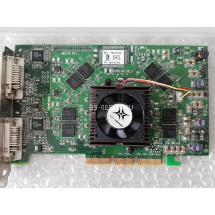 Видеокарта Matrox Parhelia 128Mb 256Bit DDR Triple RGB DualHead DualDVI AGP4x(PH-A128B)