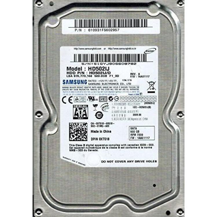 Жесткий Диск Samsung 500Gb (U300/7200/16Mb) NCQ SATAII(HD502IJ)