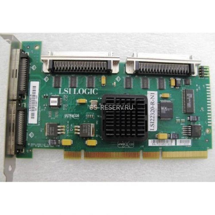 Контроллер SCSI LSI Logic Int-2x68Pin Ext-2xVHDCI RAID0/1 UW320SCSI PCI/PCI-X(LSI00004-F)