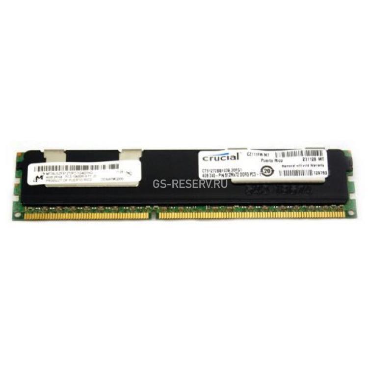 RAM DDRIII-1333 Micron 4Gb 2Rx4 REG ECC PC3-10600R-9-11(MT36JSZF51272PZ-1G4G1)