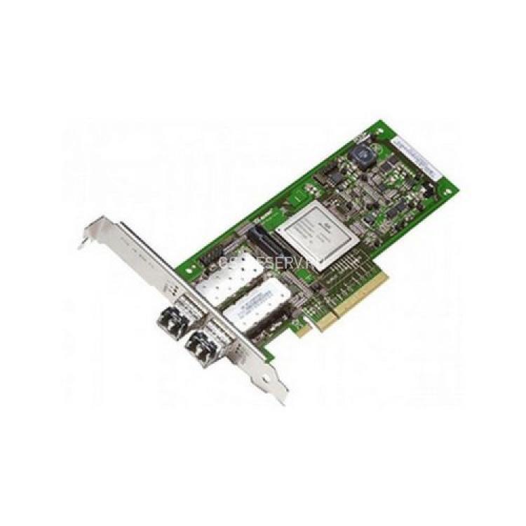 Сетевой Адаптер Dell (Qlogic) 2x8Гбит/сек Dual Port Fibre Channel HBA LP PCI-E8x(TPXW4)