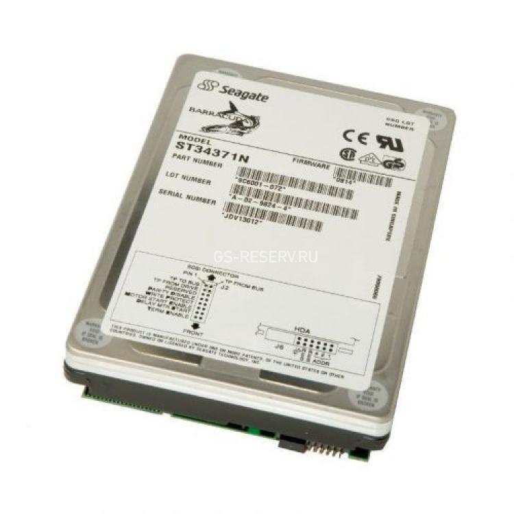 Жесткий Диск Seagate Barracuda 4LP 4,3Gb (U20/7200/0,5Mb) 50pin U20SCSI(9C6001)