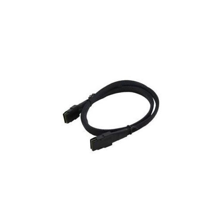 Шлейф SAS Molex 1xSFF-8087 (mSASx4) To 1xSFF-8087 (mSASx4) 50cm/0,5m(79576-2102)
