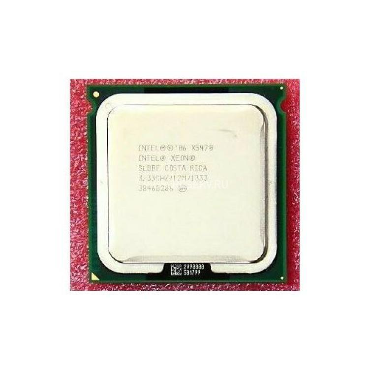 Процессор Intel Xeon 3333Mhz (1333/L2-2x6Mb) Quad Core 120Wt Socket LGA771 Harpertown(X5470)