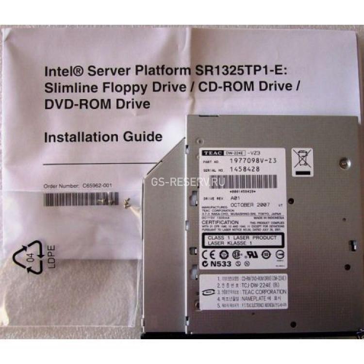 Привод DVD&CDRW Intel (Teac) DW-28E 8x/24x/8x/8x IDE For SR2500 SR1550 SR1500(880559)