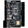 Материнская Плата ASUS iH110 S1151 HT 2DualDDRIV 4SATAIII NVMe Boot PCI-E16x3.0 2PCI-E1x Video DVI LAN1000 AC97-8ch 2USB3 mATX(H110M-K)