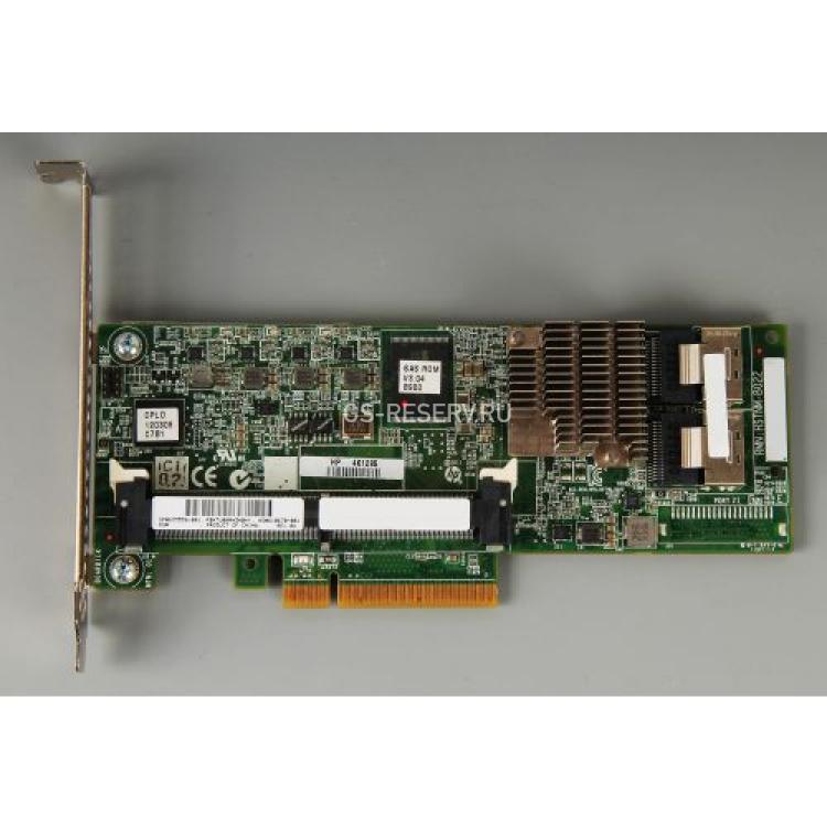 Контроллер SAS RAID HP Smart Array 0(2)Gb Int-2xSFF8087 8xSAS/SATA RAID60 U600 6G PCI-E8x 3.0 For DL160 Gen8 DL360e Gen8 DL360p Gen8 DL380e Gen8 DL380p Gen8 DL385p Gen8 DL560 Gen8 DL580 Gen8 DL580 Gen9 ML350e Gen8 ML350p Gen8 Disk(610670-001)