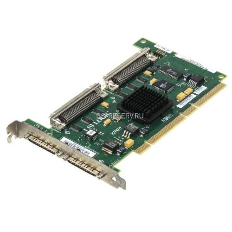 Контроллер SCSI LSI Logic Int-2x68Pin Ext-2xVHDCI RAID0/1 UW320SCSI PCI/PCI-X(LSI22320-SR)