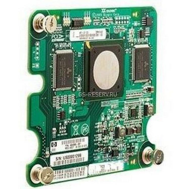 Сетевой Адаптер HP (Qlogic) ISP2432 2x4Гбит/сек Dual Port Fibre Channel HBA For BL860c BL280cG6 BL2x220cG5 BL2x220cG6 BL460cG5 BL460cG6 BL460cG7 BL465cG5 BL465cG6 BL465cG7 BL480c BL490cG6 BL490cG7 BL495cG5 BL495cG6(405920-001)