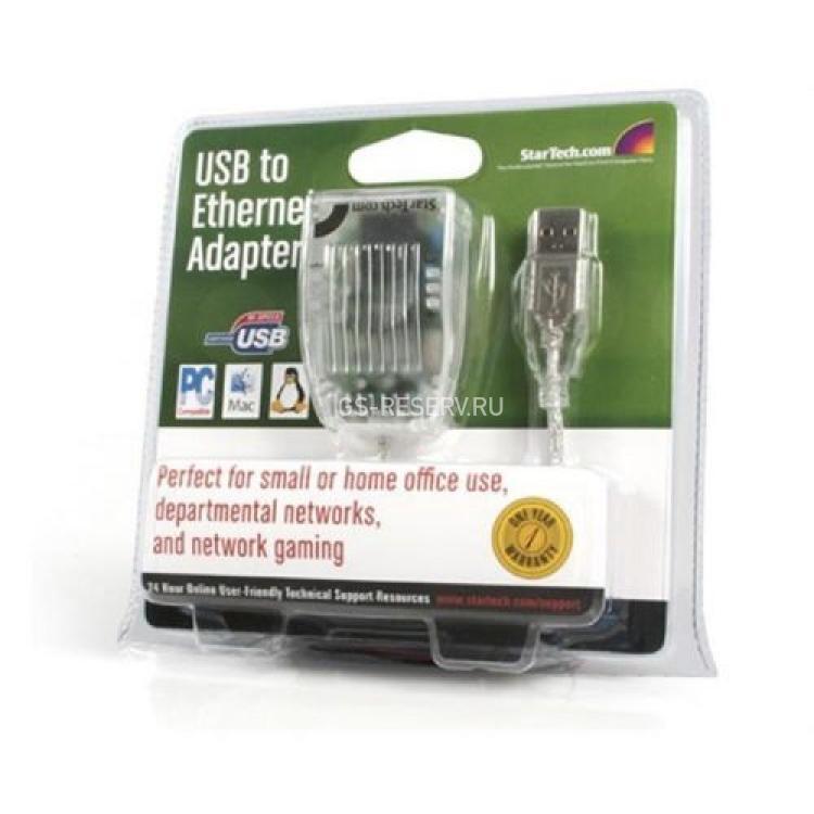 Сетевая Карта USB StarTech MosChip MCS7830 10/20/100/200Мбит/сек RJ45 USB(USB2105S)