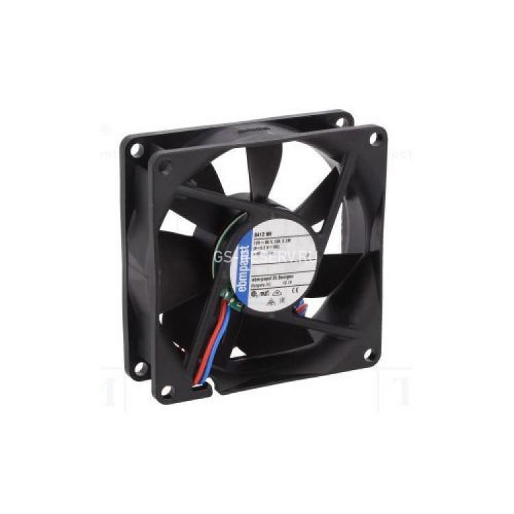 Вентилятор Ebmpapst 0.075A 12v 0.9W 80x80x25mm(8412 N/12ML)