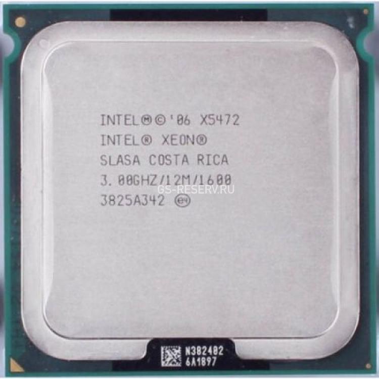 Процессор Intel Xeon 3000Mhz (1600/L2-2x6Mb) Quad Core 120Wt Socket LGA771 Harpertown(SLASA)