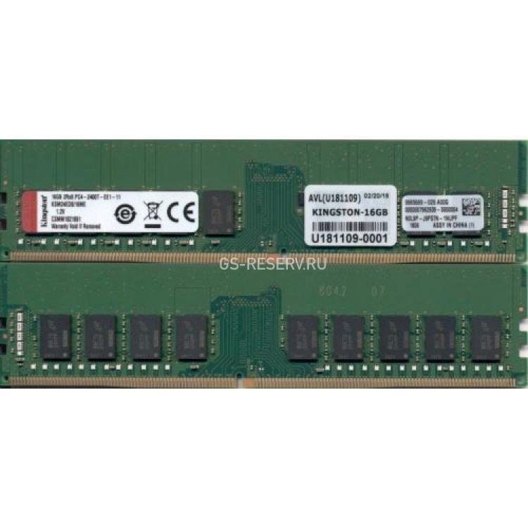 Оперативная Память DDR4-2400 Kingston 16Gb 2Rx8 ECC PC4-19200T-E(KSM24ED8/16ME)