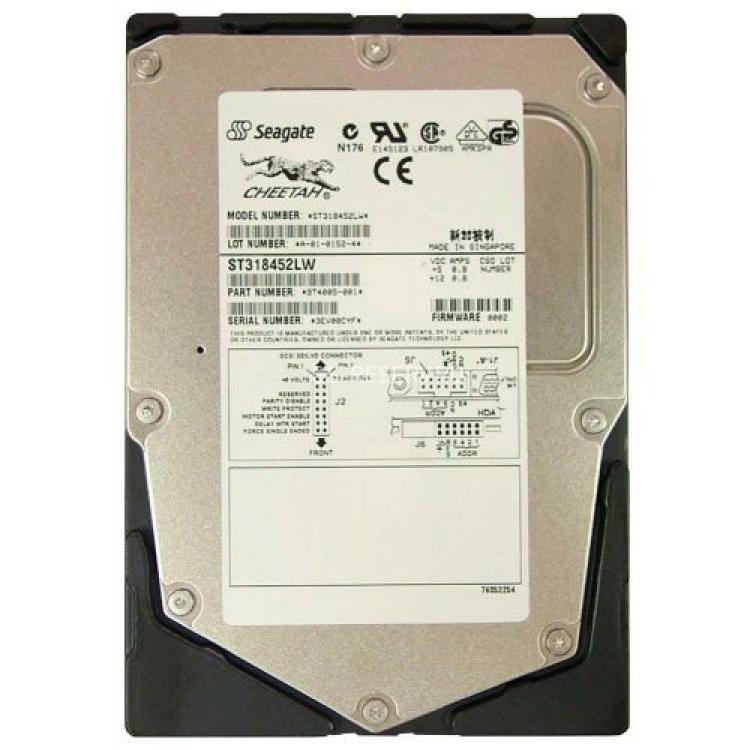 Жесткий Диск Seagate Cheetah X15 36LP 18,4Gb (U160/15000/8Mb) 68pin U160SCSI(9T4005)