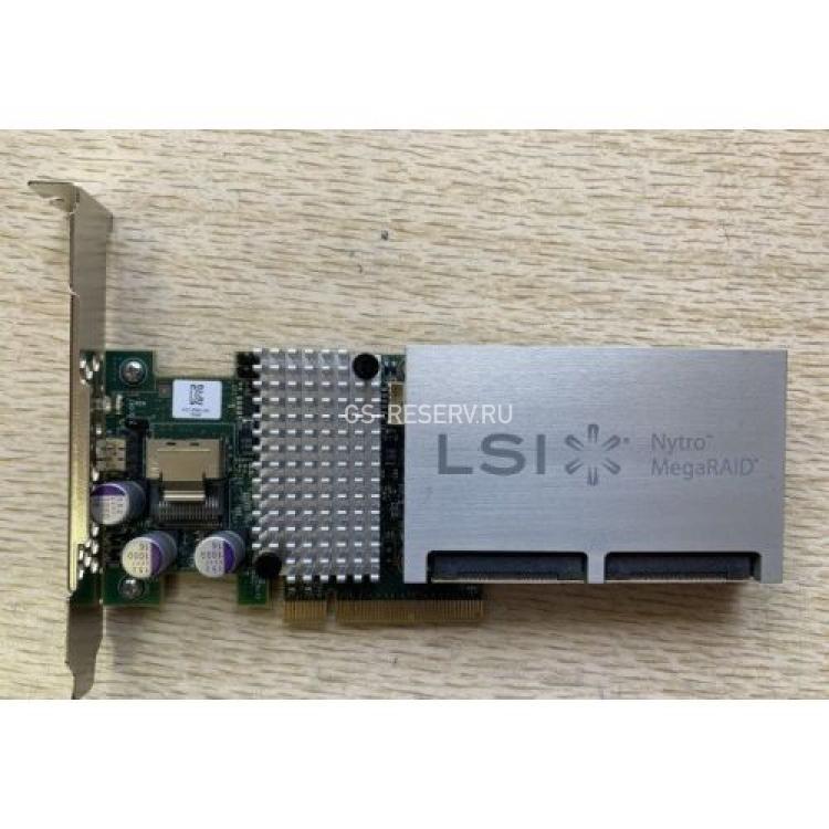 Контроллер SAS RAID Intel (LSI Logic) MegaRAID NMR LSISAS2208 CPU XOR PowerPC 800Mhz 1Gb DDR3 256Gb Flash SSD Int-1xSFF8087 4xSAS/SATA RAID60 U600 6G SAS PCI-E8x 3.0(924659)