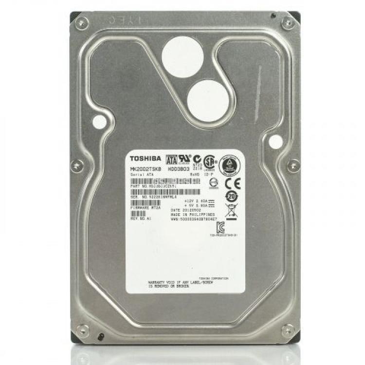 Жесткий Диск Toshiba 2Tb (U300/7200/64Mb) 3,5" SATAII(HDD3B03CZK51)