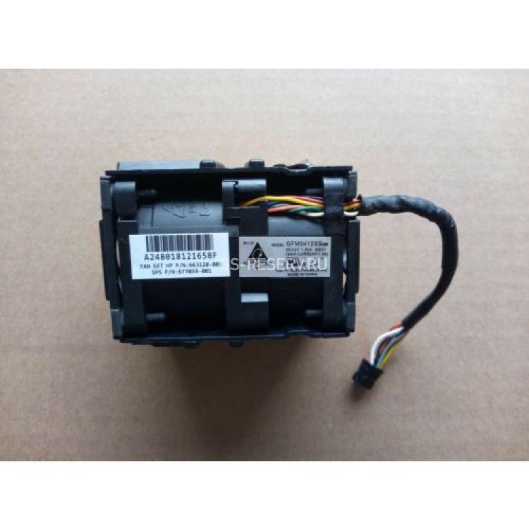 Вентилятор HP (Delta) Brushless 1,82A 12v 10000 об/мин 22,25CFM 57,5dB 40x40x56mm для DL160 Gen8(663120-001)