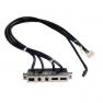 Лицевая Панель HP Front I/O Assembly 2USB IEEE1394 2Audio For Z400(536660-001)