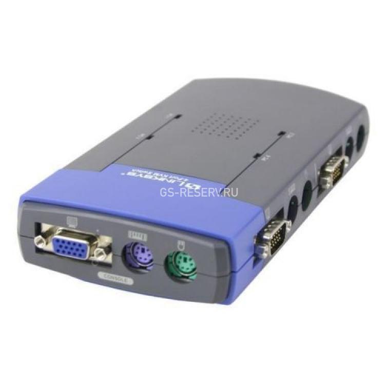 KVM Переключатель Linksys ProConnect 4хPC PS/2-VGA 1920x1440(PS2KVM4)