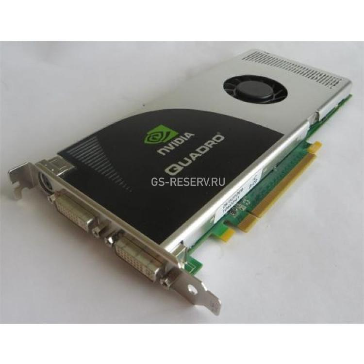 Видеокарта HP (PNY) Nvidia Quadro FX3700 512Mb 256Bit GDDR3 DualDVI miniDin (3D Glasses) SLI PCI-E16x(462600-002)