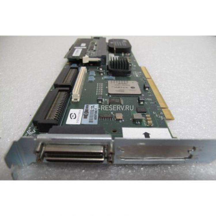 Контроллер RAID SCSI HP 192(64+128)Mb DDR Int-2x68Pin Ext-2xVHDCI BBU RAID50 UW320SCSI PCI-X(309520-001)