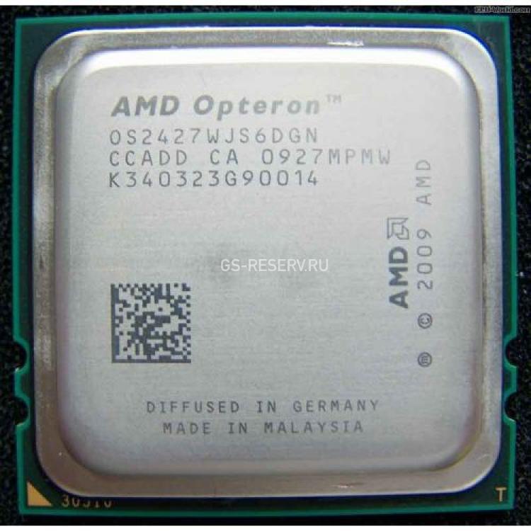 Процессор AMD Opteron 2427 2200Mhz (6x512/L3-6Mb/2200/1,3v) 6x Core Socket F Istanbul(CCAED)