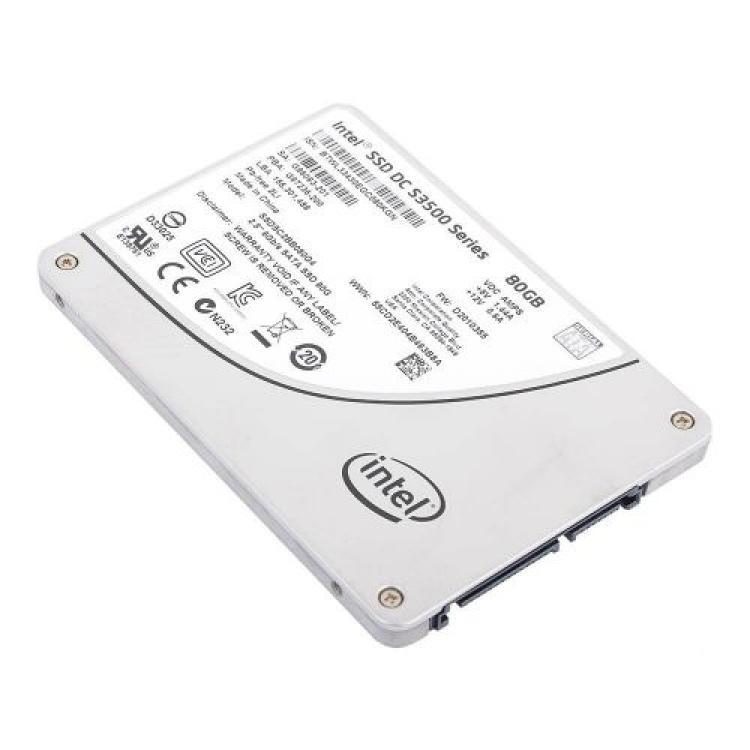 Твердотелый Накопитель SSD Intel SSD DC S3500 Series 80Gb TRIM MLC 6G SATAIII 2,5" 7mm(SSDSC2BB080G4)
