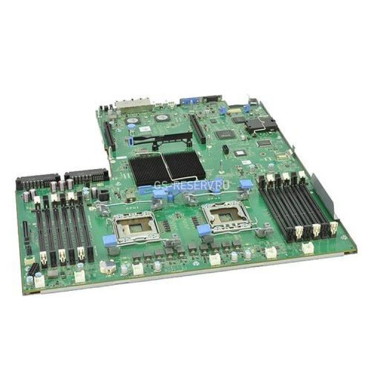 Материнская Плата Dell i5520 Dual Socket 1366 12DDR3 SATAII 2PCI-E16x 2.0/Riser SVGA 4xGbLAN E-ATX 6400Mhz 1U For PowerEdge R610 55xx 56xx(DFXXD)