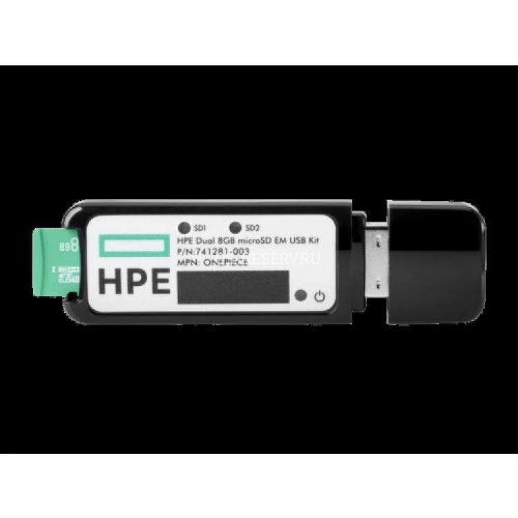 Накопитель USB Flash Drive HP Dual 8GB microSD EM USB Kit 2x8Gb Class 10 USB 2.0 For Proliant Gen10 Gen9(799057-002)