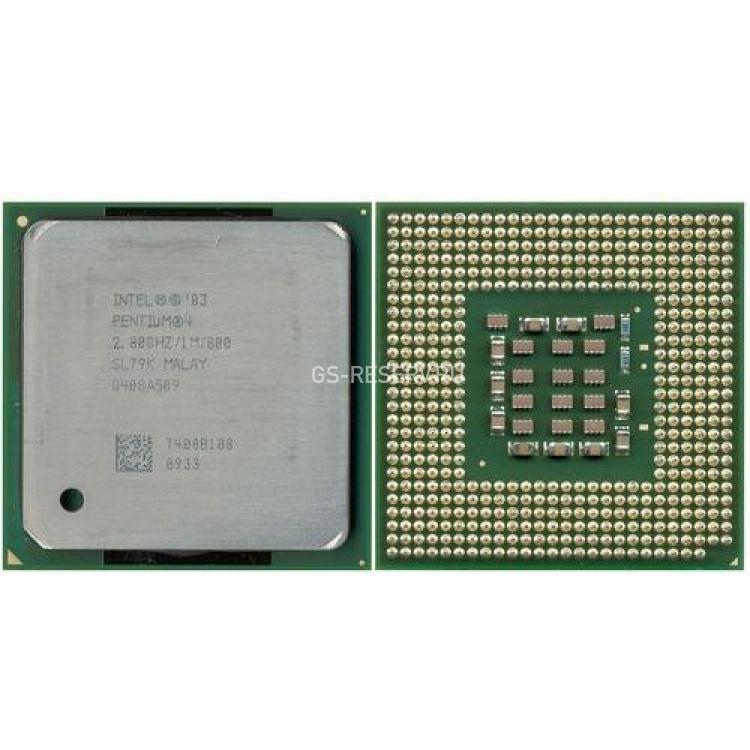 Процессор Intel Pentium IV HT 2800Mhz (1024/800/1.385v) Socket478 Prescott(SL88H)