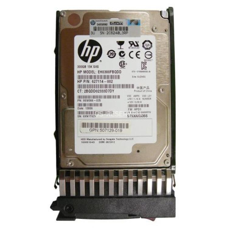 Жесткий Диск HP (Seagate) Savvio 15K.3 ST9300653SS 300Gb (U600/15000/64Mb) 6G SAS 2,5" For Gen4 Gen5 Gen6 Gen7(507129-022)