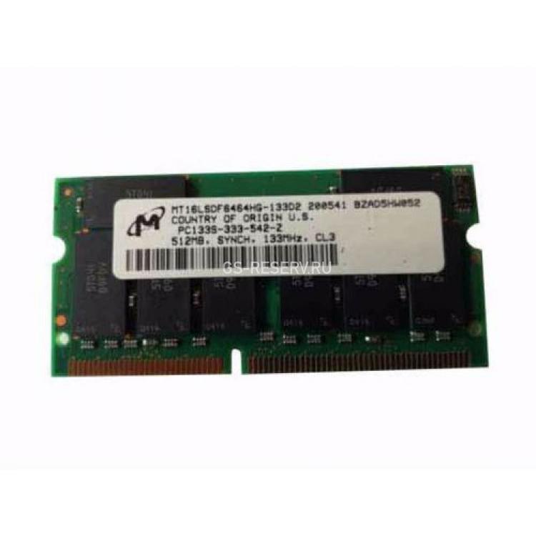 RAM SO-DIMM SDRAM Micron 512Mb PC133(MT16LSDF6464HG-133D2)
