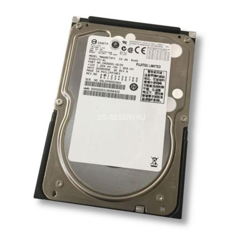 Жесткий Диск Fujitsu 73,5Gb (U2048/10000/8Mb) 40pin Fibre Channel 3,5"(CA06691-B54500PA)