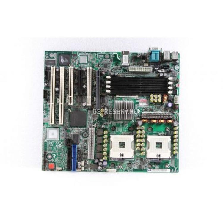 Материнская Плата Intel iE7525 Dual Socket 604 4DDRII 2SATA U100 PCI-E16x PCI-E8x 2PCI-X 2PCI GbLAN SVGA ATX 800Mhz(C96126)