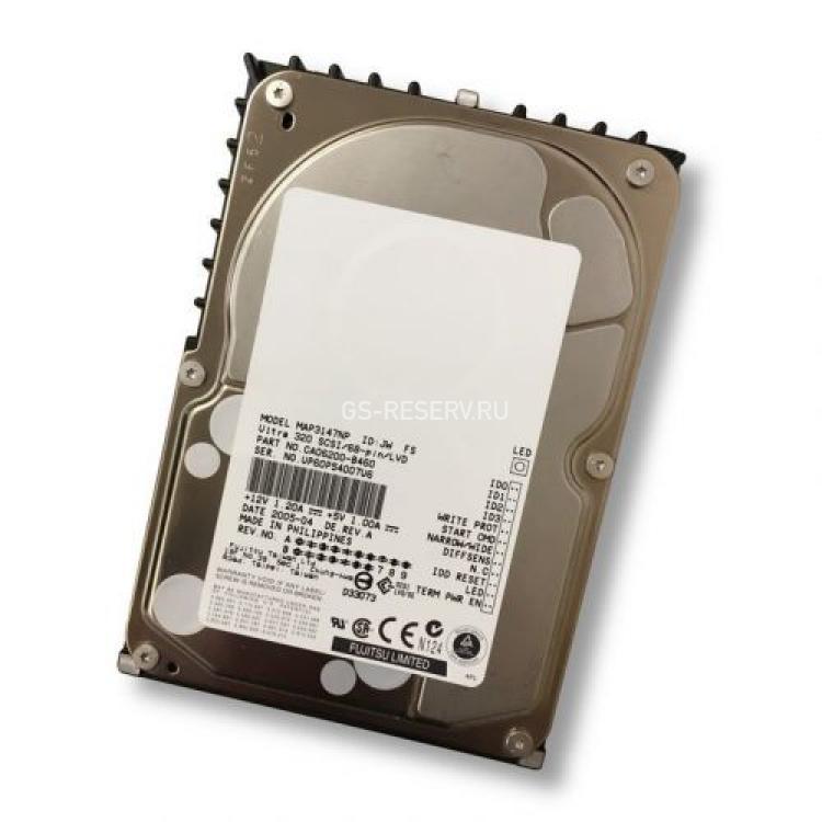 Жесткий Диск Fujitsu 147Gb (U320/10000/8Mb) 68pin U320SCSI(MAP3147NP)