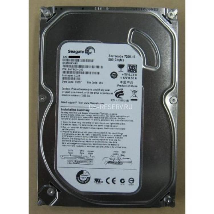 Жесткий Диск Seagate Barracuda 7200.12 500Gb (U300/7200/16Mb) NCQ SATAII(9HY142)