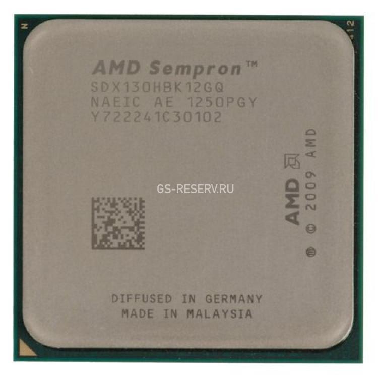 Процессор AMD Sempron 130 2600Mhz (512/4000) 45Wt Socket AM3 Sargas(SDX130HBK12GQ)