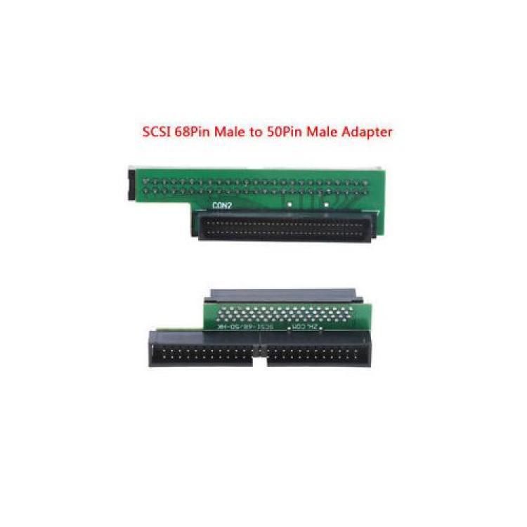 Переходник SCSI HD 68pin Male To IDC 50pin Male Offset(SCS1-68/50-HK)
