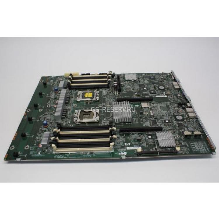 Материнская Плата HP i5520 Dual Socket 1366 12DDR3 8SAS/SATA 2xSFF-8087 2PCI-E16x 2.0/Riser SVGA 4xGbLAN E-ATX 6400Mhz 2U For DL380G6(451277-002)