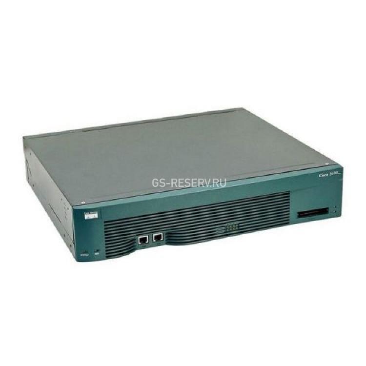 Маршрутизатор Cisco 3640 10/100Mbps Modular Router 16Mb-Flash 32Mb-DRAM 2xRJ45 2xNM/NME 1xPCMCIA 2U 19"(CISCO3640)