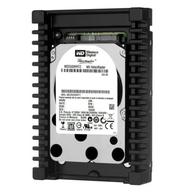Жесткий Диск Western Digital VelociRaptor 250Gb (U600/10000/64Mb) 6G SATAIII 2,5"(WD2500HHTZ-04N21V0)
