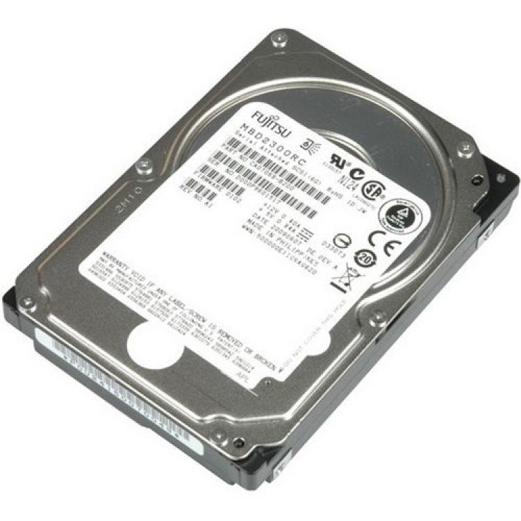 Жесткий Диск Fujitsu 300Gb (U600/10000/16Mb) 6G SAS 2,5"(MBD2300RC)