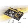 Материнская Плата ASUS iH81 S1150 HT 2DualDDRIII 2SATAIII 2SATAII PCI-E16x3.0 2PCI-E1x PCI Video DVI LAN1000 AC97-8ch 2USB3 mATX 5000Mhz(H81M-C)