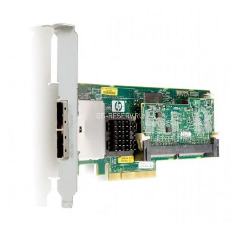 Контроллер SAS RAID HP Smart Array 256Mb Ext-2xSFF8088 8xSAS/SATA RAID60 U600 6G PCI-E8x 2.0(491193-B21)