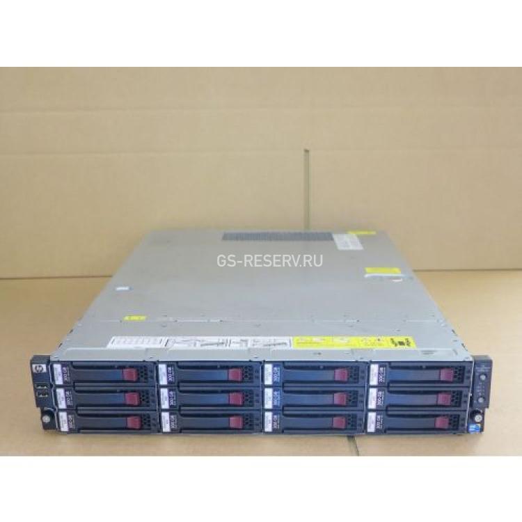 Система Хранения HP P4500G2 Intel Xeon E5520 2266Mhz/5860/L3-8Mb/ DualS1366/ i5520/ 4Gb(16Gb) DDRIII/ Video/ 2LAN1000/ 12SAS LFF/ ATX 750W 2U(AX699B)