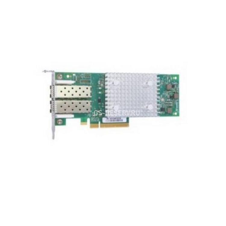 Сетевой Адаптер HP StoreFabric (Qlogic) 2x32Гбит/сек Dual Port 2xSFP+ Fibre Channel HBA LP PCI-E8x 3.0(P9M76-63001)