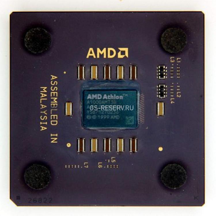 Процессор AMD Athlon 1000Mhz (256/200/1,75v) Socket 462 Thunderbird(A1000AMT3B)